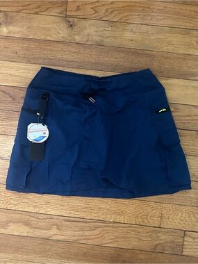 NWT Women's Navy Blue Active Skort- XL